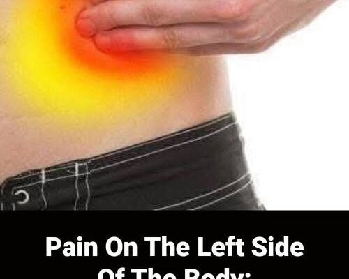 Pain On The Left Side Of The Body: See What it could mean!