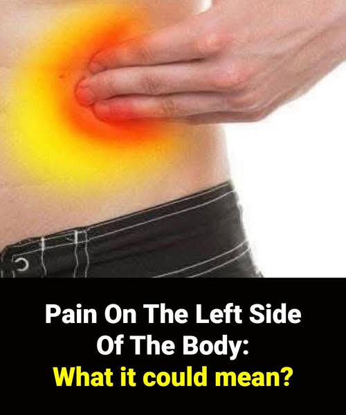 Pain On The Left Side Of The Body: See What it could mean!