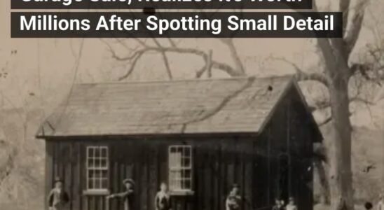 Man Buys Photo For  At Garage Sale, Realizes It’s Worth Millions After Spotting Small Detail