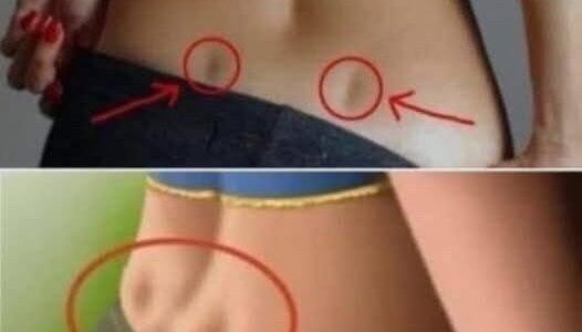 If you have these two holes in your back, it means this