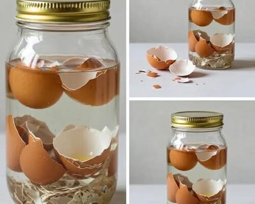 Eggshells, Don’t Throw Them Away: Soak Them in Hot Water and See What Happens