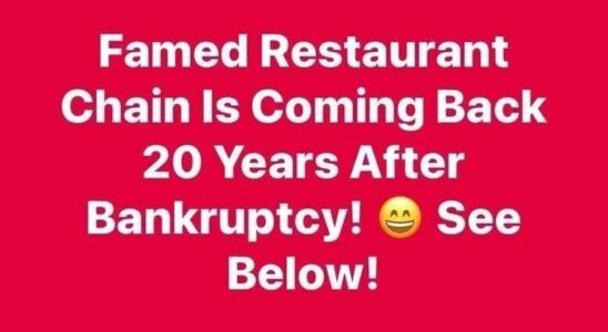 Return of an American Icon restaurant