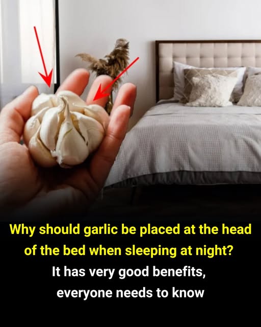 Why Should Garlic Be Kept at the Head of the Bed?