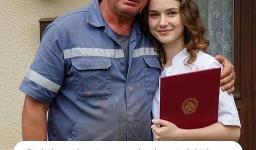 Dad Showed Up To My Graduation Straight From A Night Shift