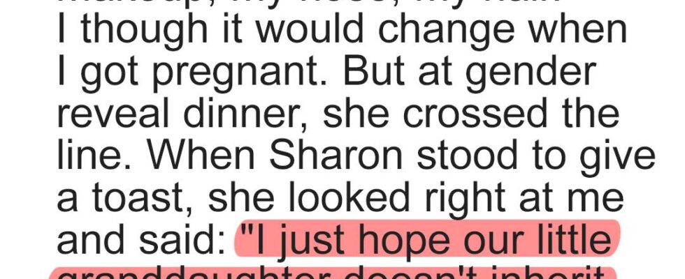 My Mother-in-Law’s Gender Reveal Dinner Ended in Public Shame — for Me