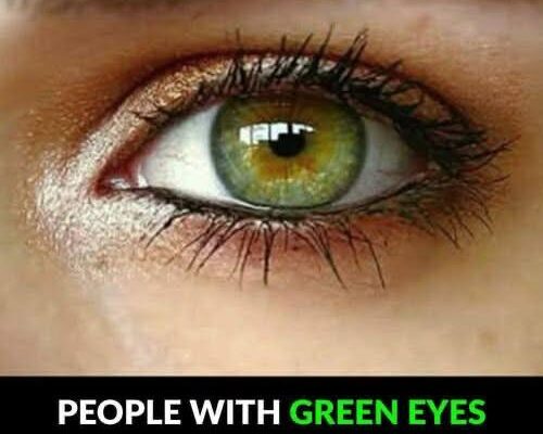 People with green eyes are special for these reasons with…