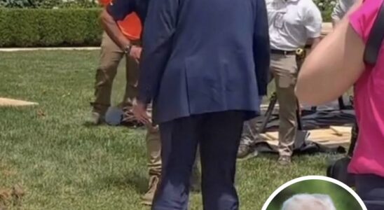 Photo Of Trump At White House Rose Garden Turns Heads After People Spot this Small Detail