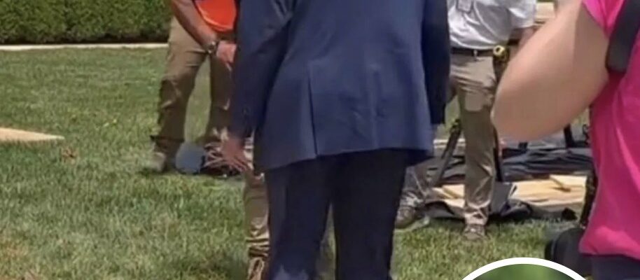 Photo Of Trump At White House Rose Garden Turns Heads After People Spot this Small Detail