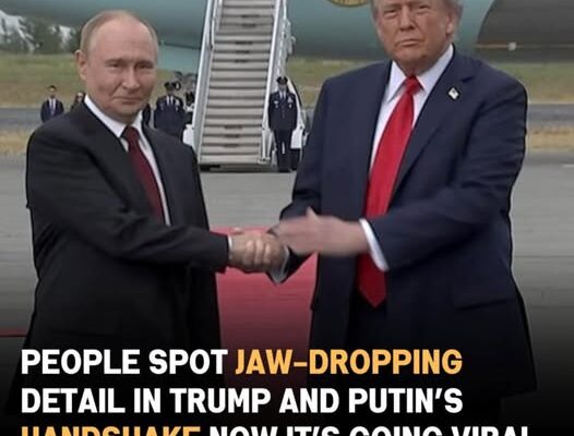 Trump and Putin’s Handshake Goes Viral After People Notice Jaw-Dropping Detail