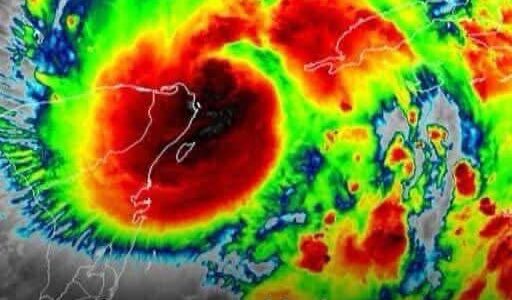 BREAKING NEWS Large HURRICANE