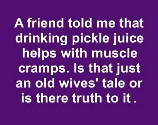 Can Drinking Pickle Juice Actually Relieve Muscle Cramps, or Is That a Myth?