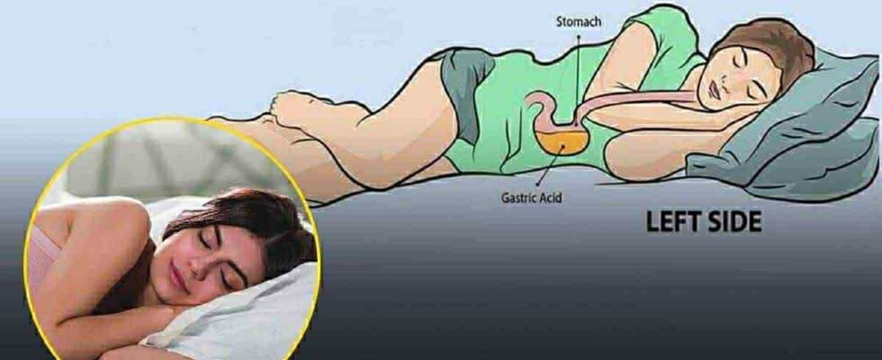 The amazing benefits of sleeping on your left side and…