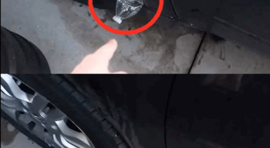 What a Plastic Bottle on Your Tire Could Be Signaling