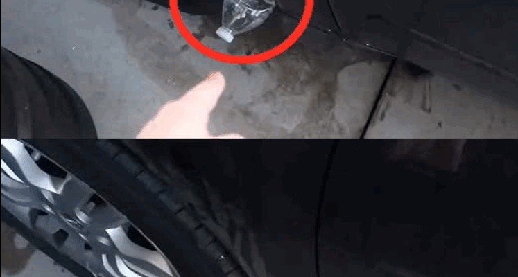 What a Plastic Bottle on Your Tire Could Be Signaling