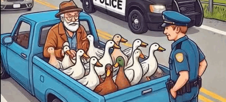 Officer Orders Man to Take Ducks to the Zoo — Next Day They’re Headed to the Beach in Sunglasses
