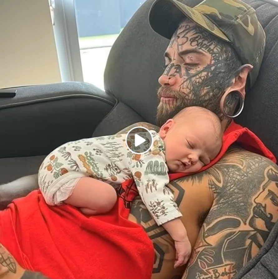Tattooed Dad Begins Painful Journey to Erase His Past — Here’s Why