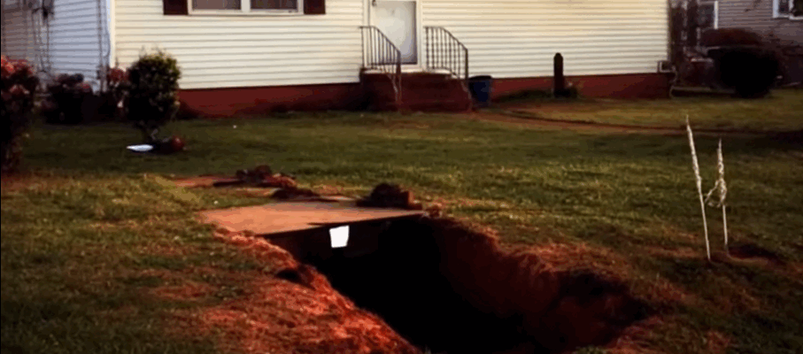 I Returned from Vacation to a Mysterious Hole in My Yard