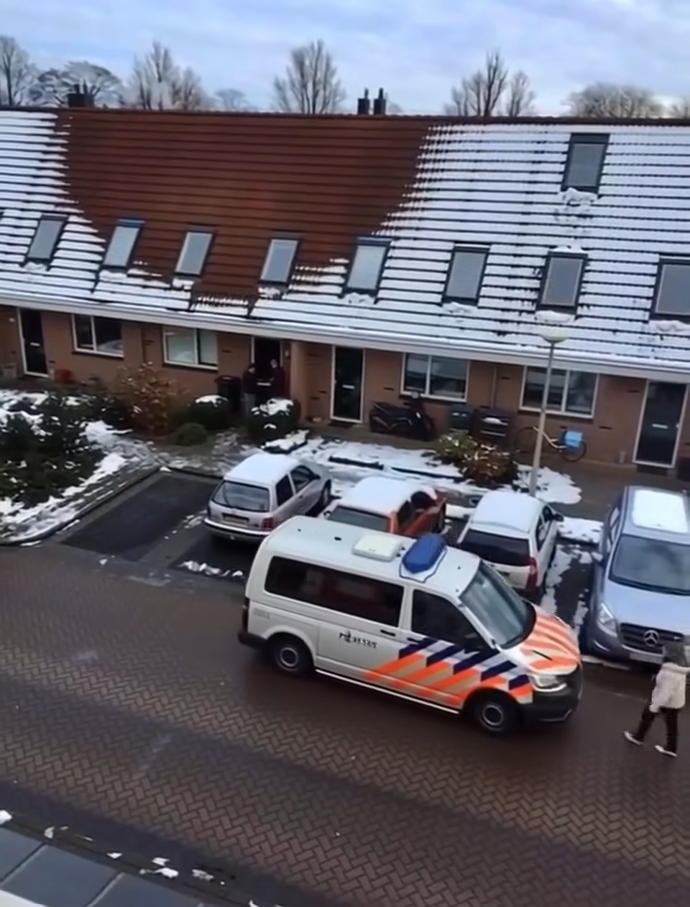 Strange goings-on at neighbor’s roof spark reports from Dutch village residents