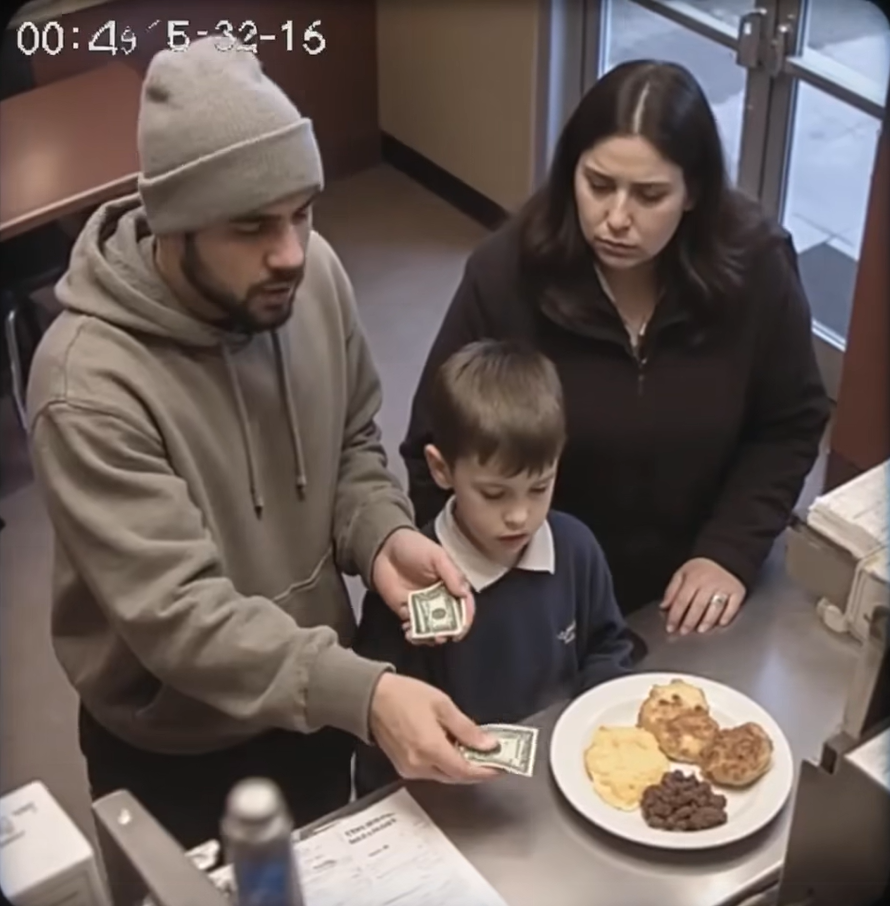 “Disguised as a Homeless Customer, He Stepped Into His Own Diner — and the Scene Stunned Him.”