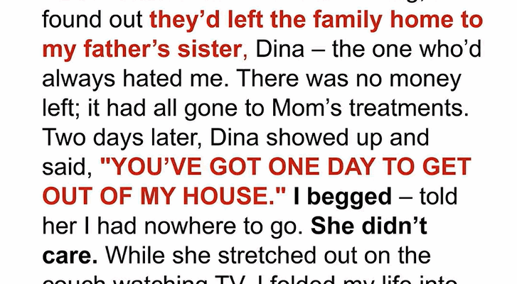 My Aunt Took My Family Home After My Parents Passed — Then a Black Limo Changed Everything