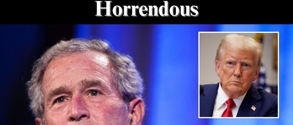 George W. Bush Aligns With Democrats on USAID Funding Concerns